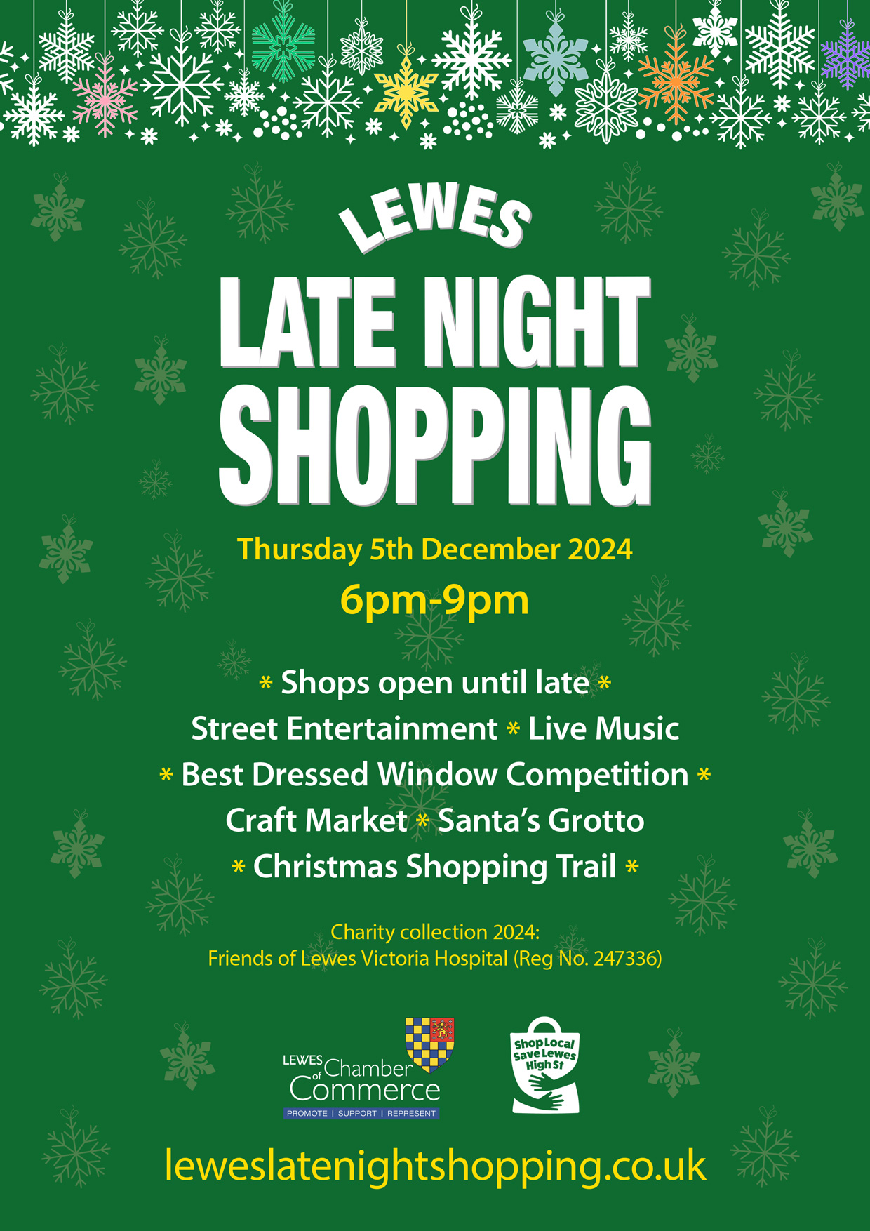 Lewes Late Night Shopping 2024